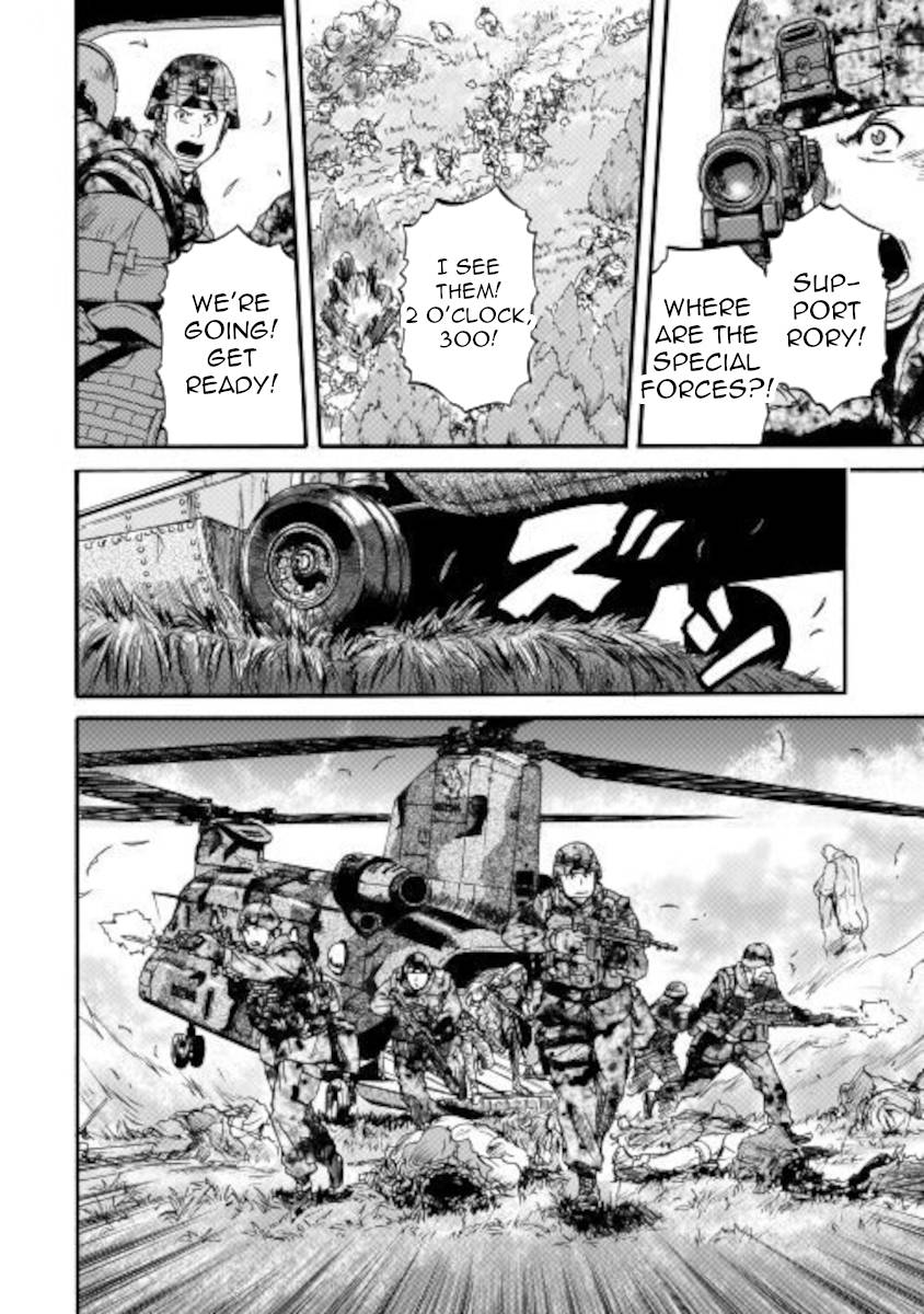 Gate - Jietai Kare no Chi nite, Kaku Tatakeri chapter 101.2 page 4