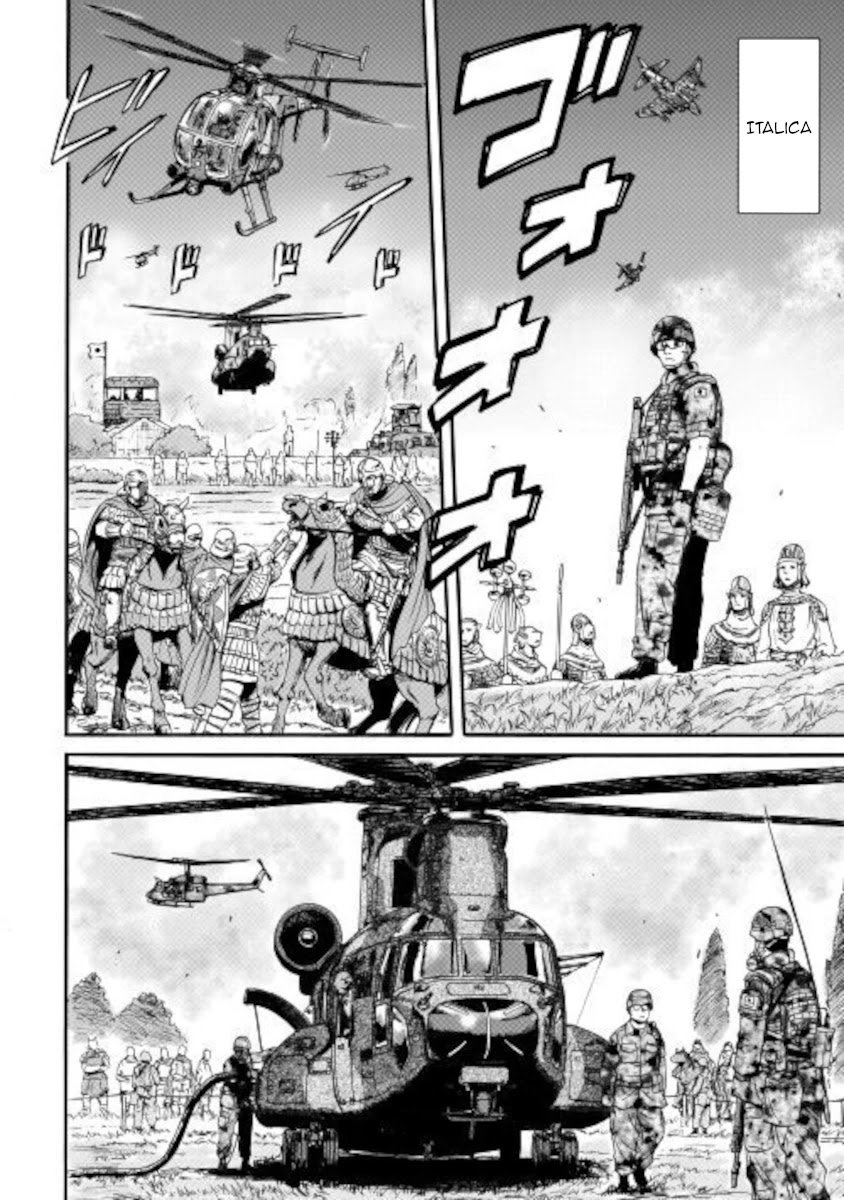 Gate - Jietai Kare no Chi nite, Kaku Tatakeri chapter 102 page 2