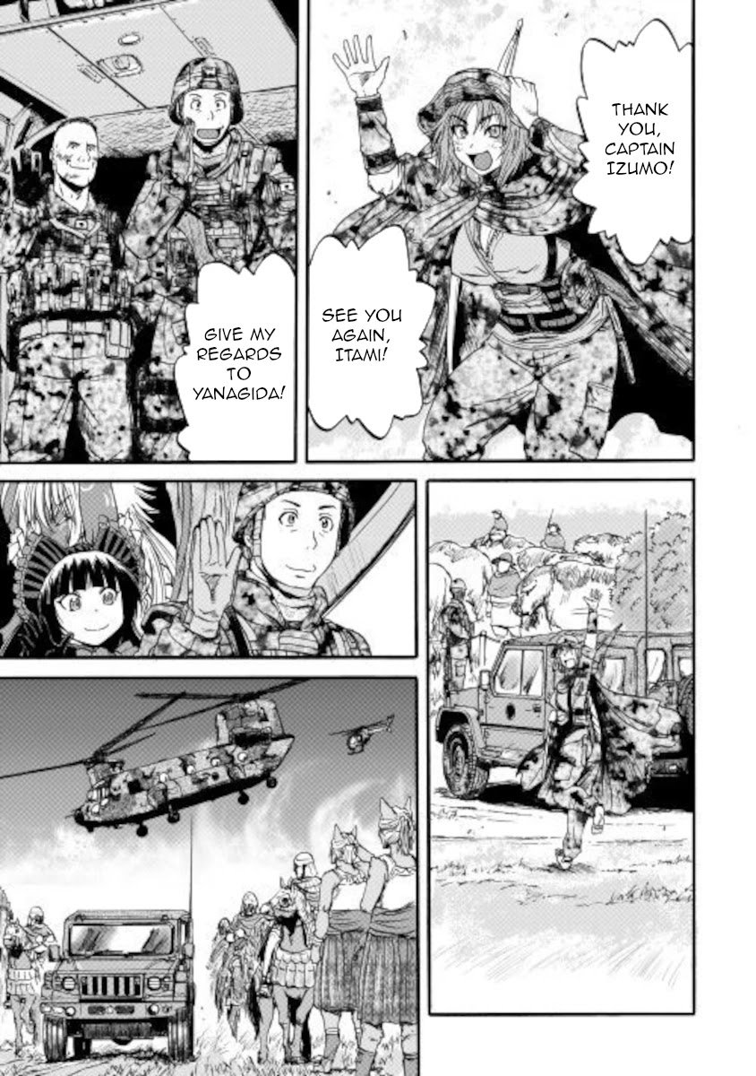 Gate - Jietai Kare no Chi nite, Kaku Tatakeri chapter 102 page 3