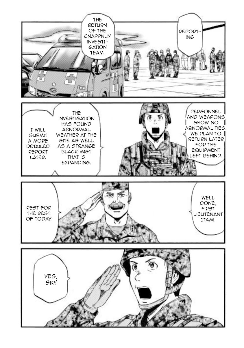 Gate - Jietai Kare no Chi nite, Kaku Tatakeri chapter 102 page 9
