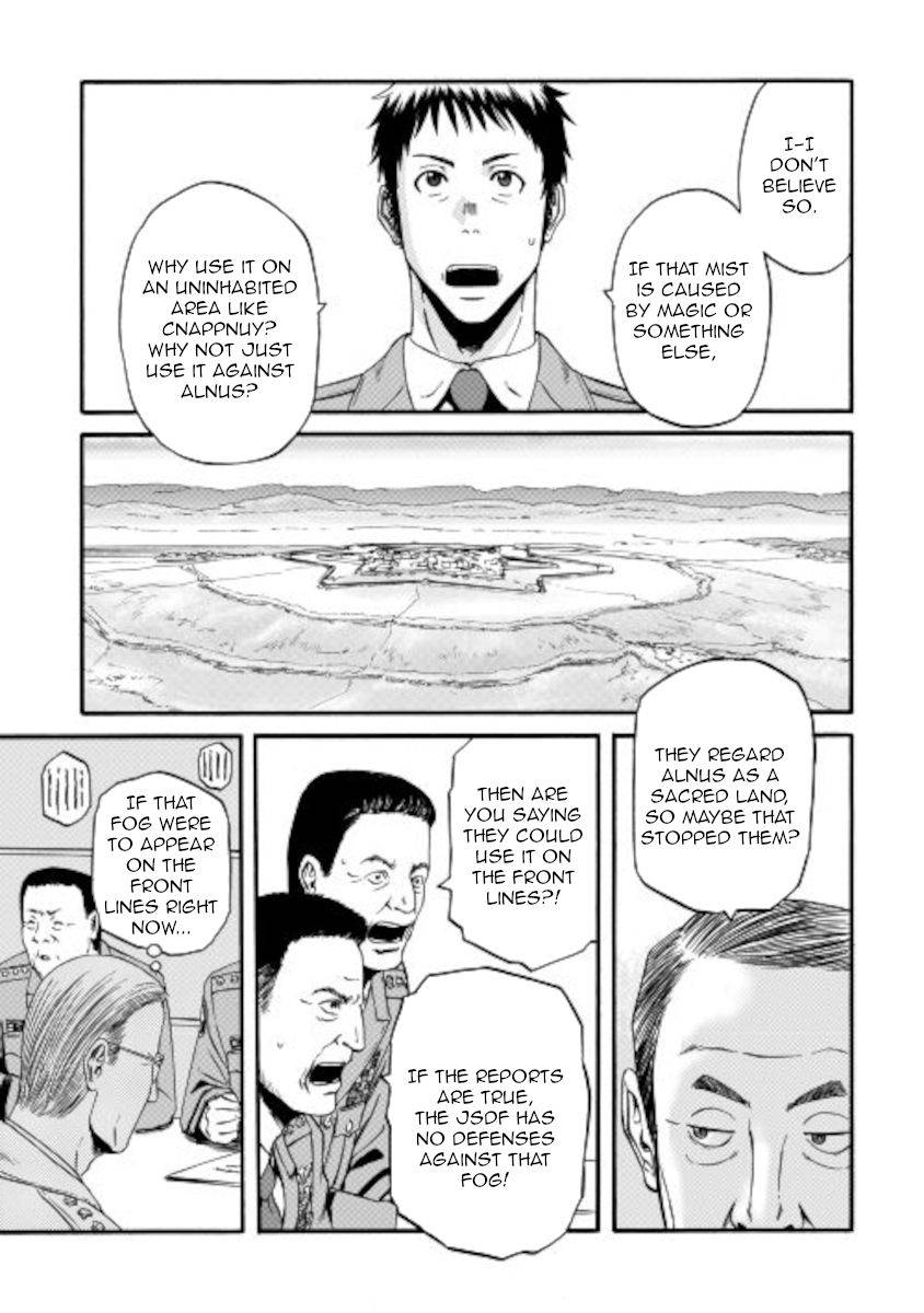 Gate - Jietai Kare no Chi nite, Kaku Tatakeri chapter 104 page 21