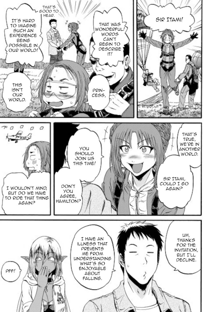 Gate - Jietai Kare no Chi nite, Kaku Tatakeri chapter 105 page 9