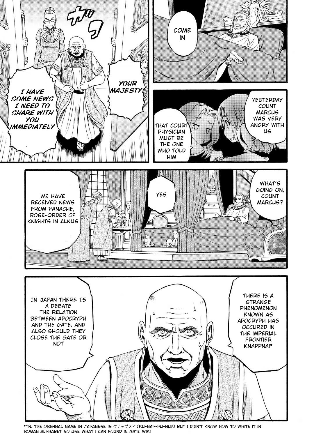 Gate - Jietai Kare no Chi nite, Kaku Tatakeri chapter 106 page 23