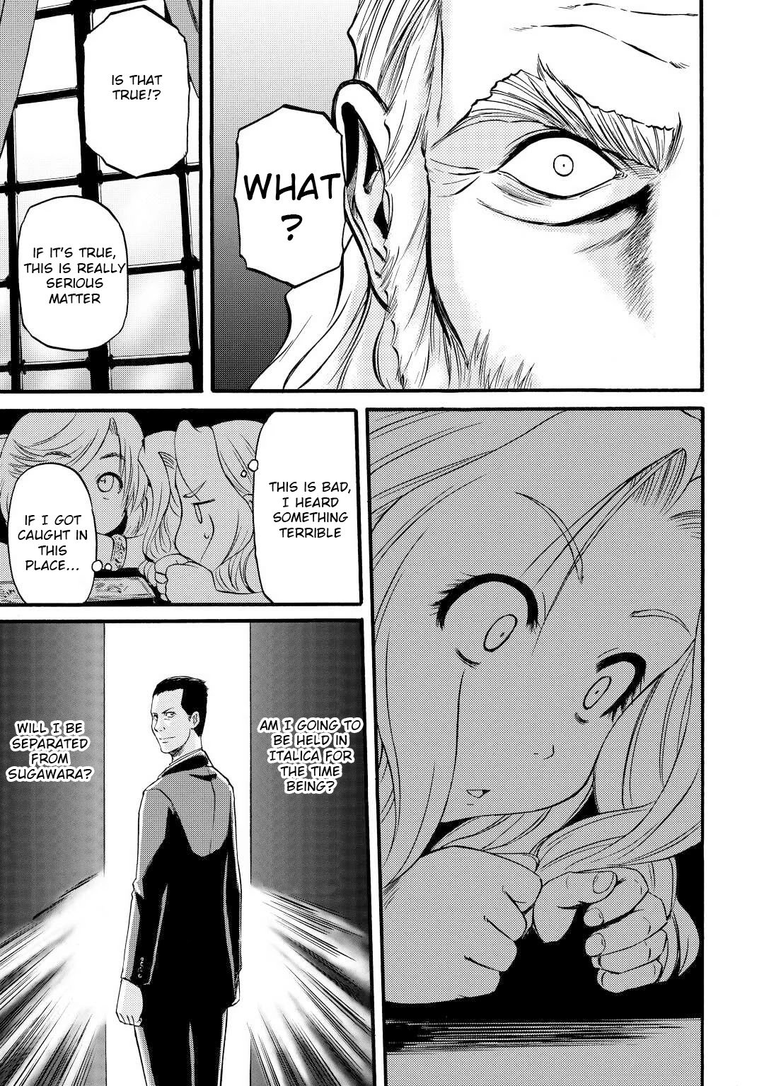 Gate - Jietai Kare no Chi nite, Kaku Tatakeri chapter 106 page 25