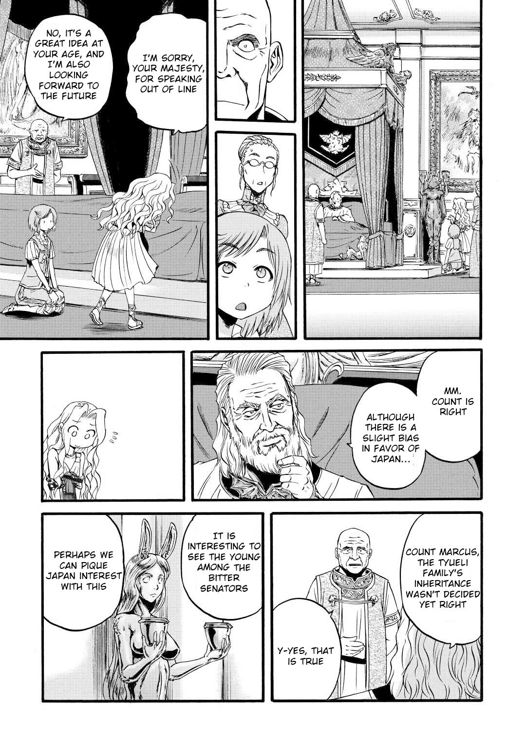 Gate - Jietai Kare no Chi nite, Kaku Tatakeri chapter 106 page 33