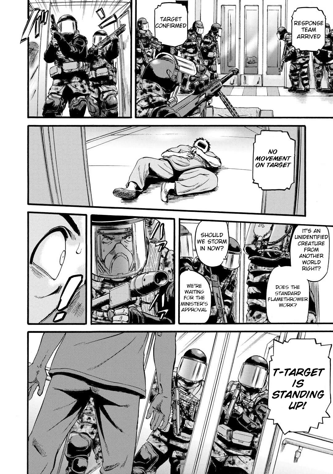 Gate - Jietai Kare no Chi nite, Kaku Tatakeri chapter 107 page 18