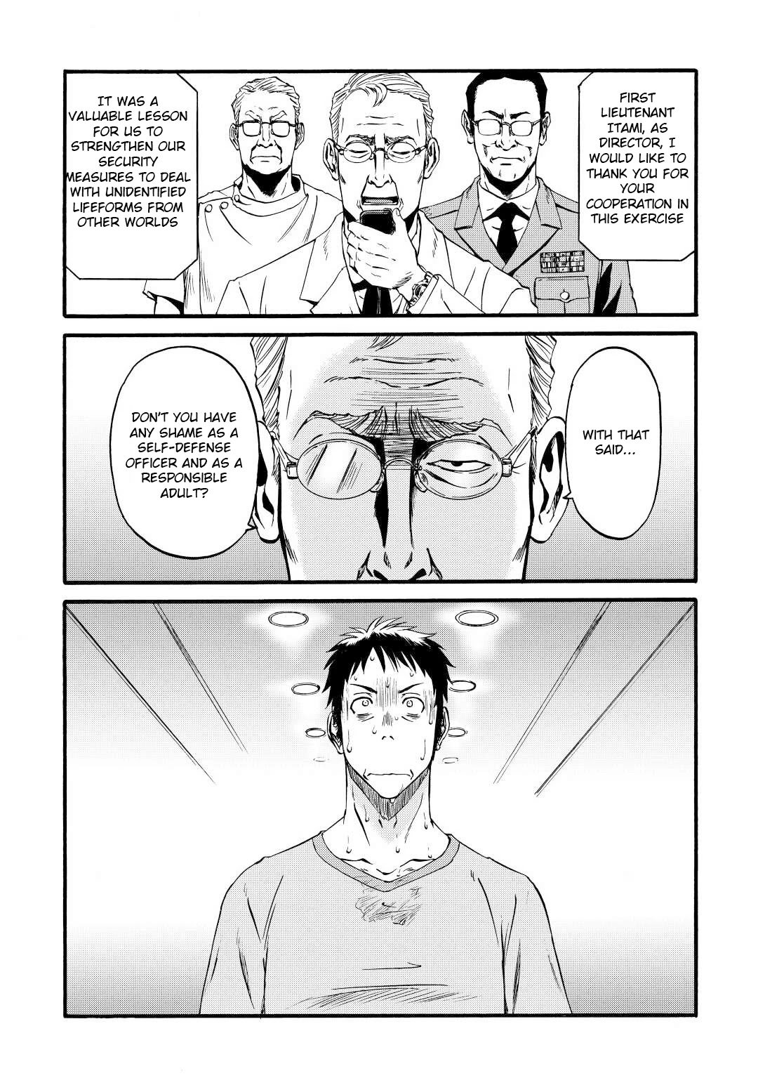 Gate - Jietai Kare no Chi nite, Kaku Tatakeri chapter 107 page 21