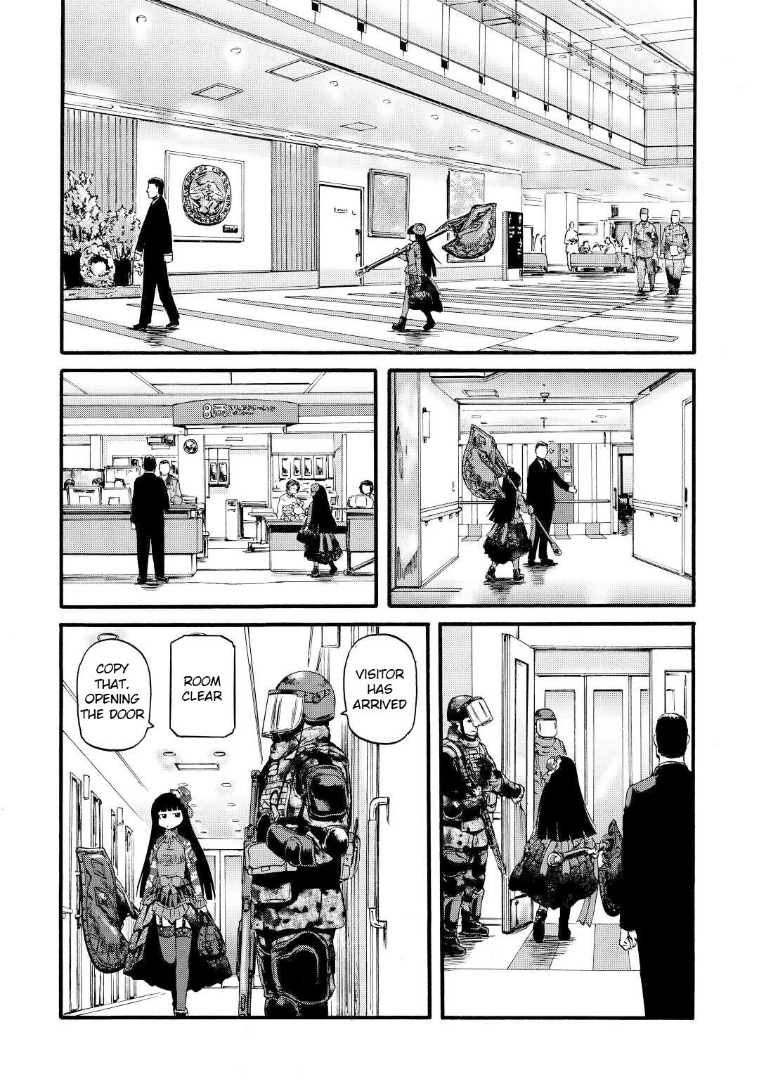 Gate - Jietai Kare no Chi nite, Kaku Tatakeri chapter 107 page 23