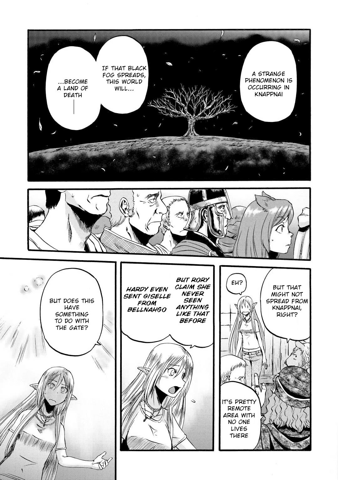 Gate - Jietai Kare no Chi nite, Kaku Tatakeri chapter 107 page 5