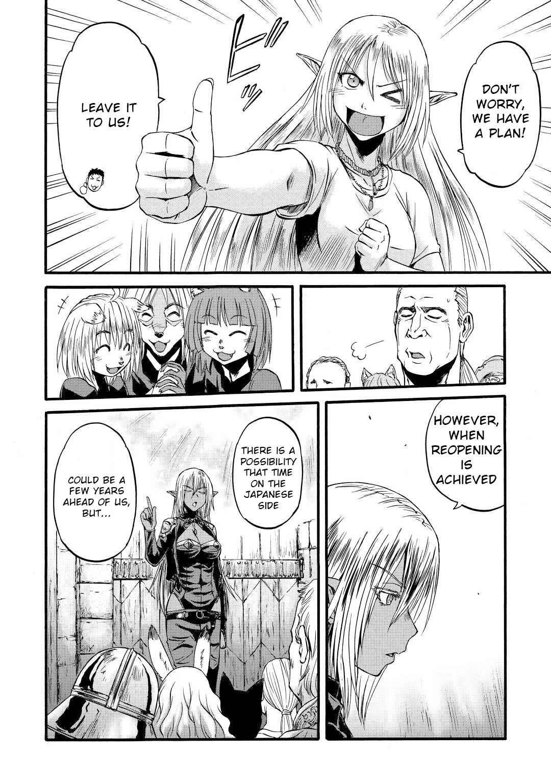 Gate - Jietai Kare no Chi nite, Kaku Tatakeri chapter 107 page 8