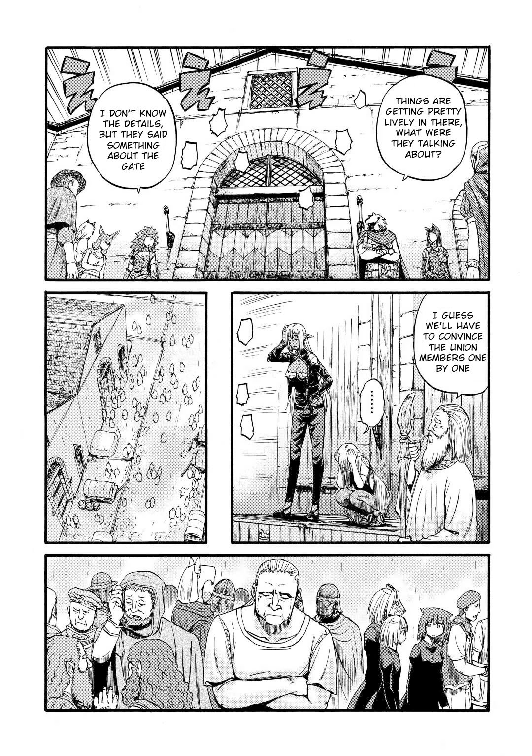 Gate - Jietai Kare no Chi nite, Kaku Tatakeri chapter 107 page 9