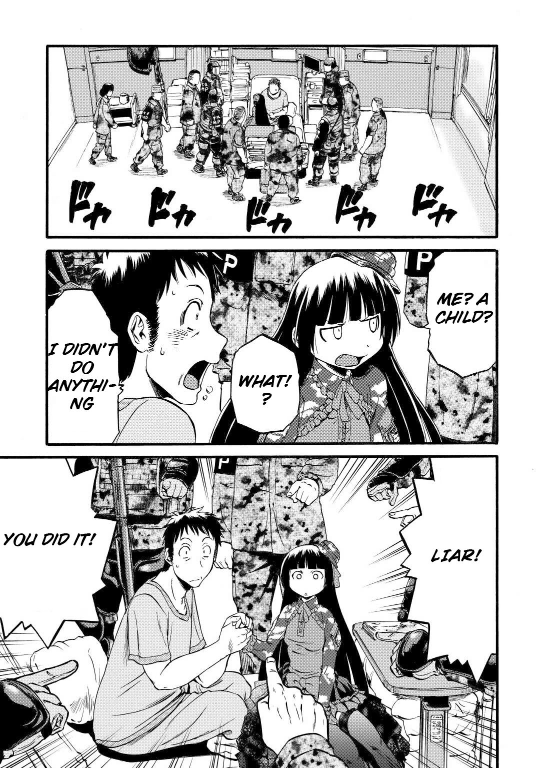 Gate - Jietai Kare no Chi nite, Kaku Tatakeri chapter 108 page 23