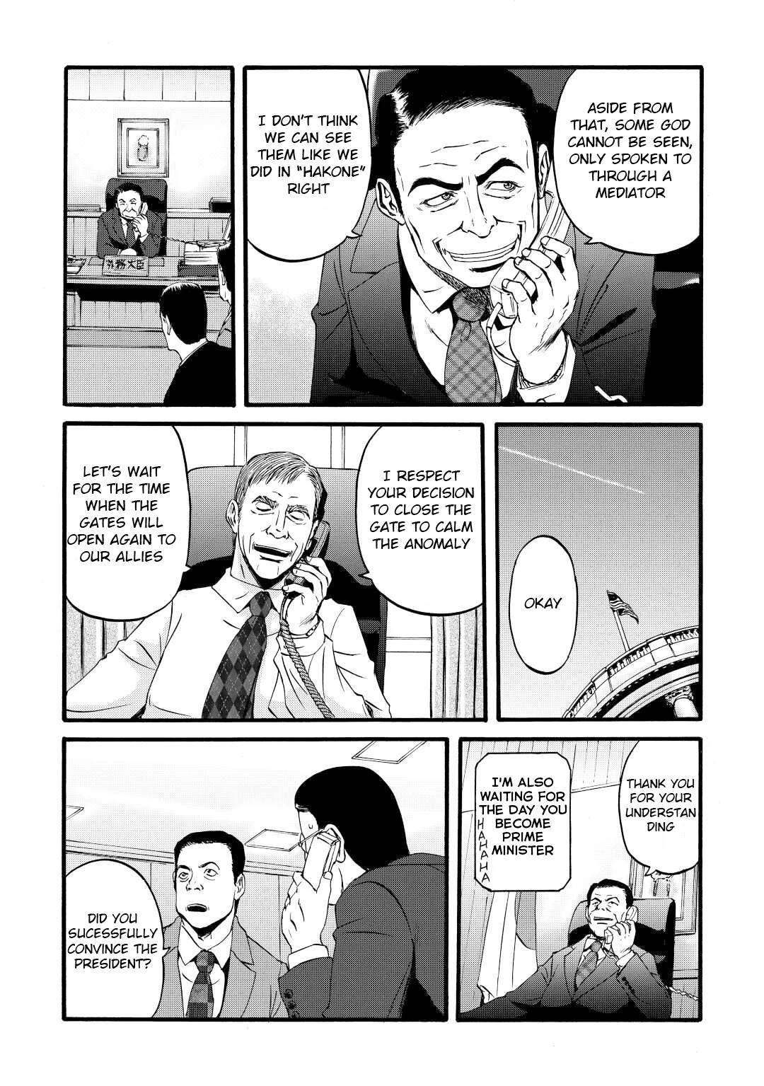 Gate - Jietai Kare no Chi nite, Kaku Tatakeri chapter 109 page 23