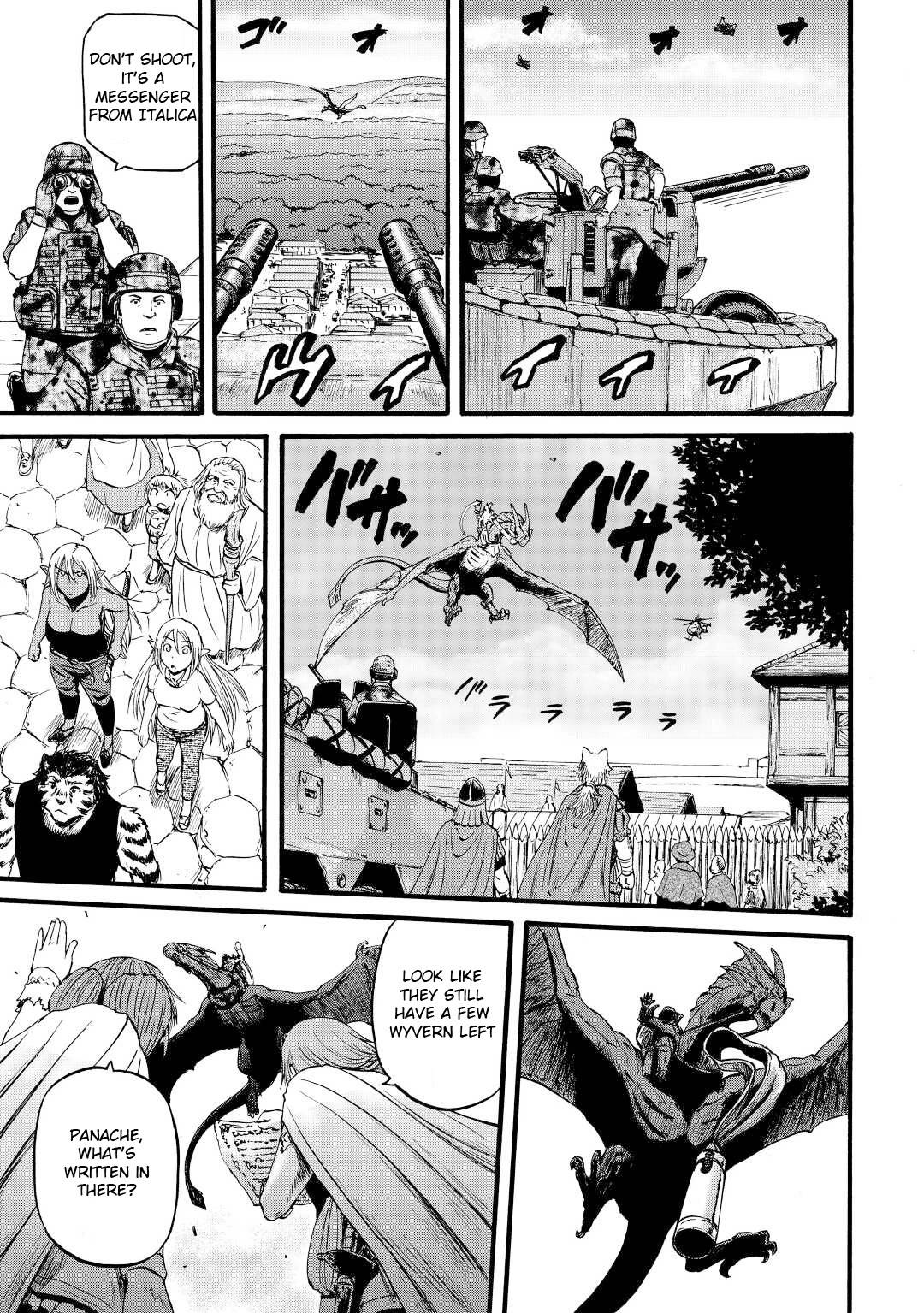 Gate - Jietai Kare no Chi nite, Kaku Tatakeri chapter 109 page 27