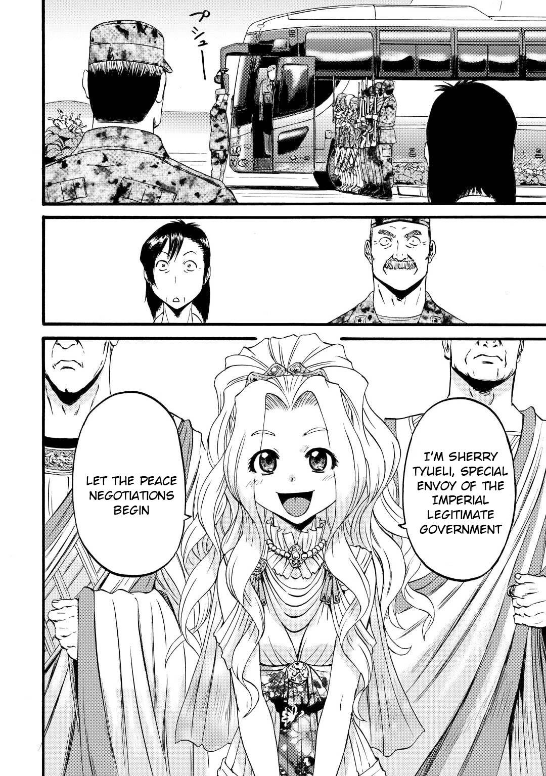 Gate - Jietai Kare no Chi nite, Kaku Tatakeri chapter 109 page 30