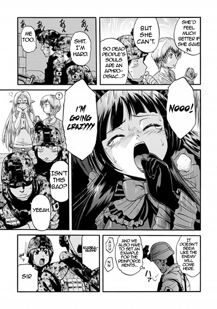 Gate - Jietai Kare no Chi nite, Kaku Tatakeri chapter 11 page 15