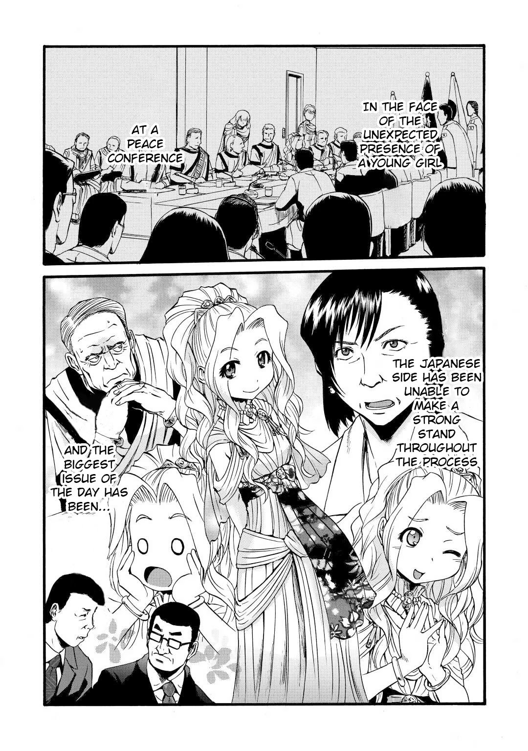 Gate - Jietai Kare no Chi nite, Kaku Tatakeri chapter 110 page 14