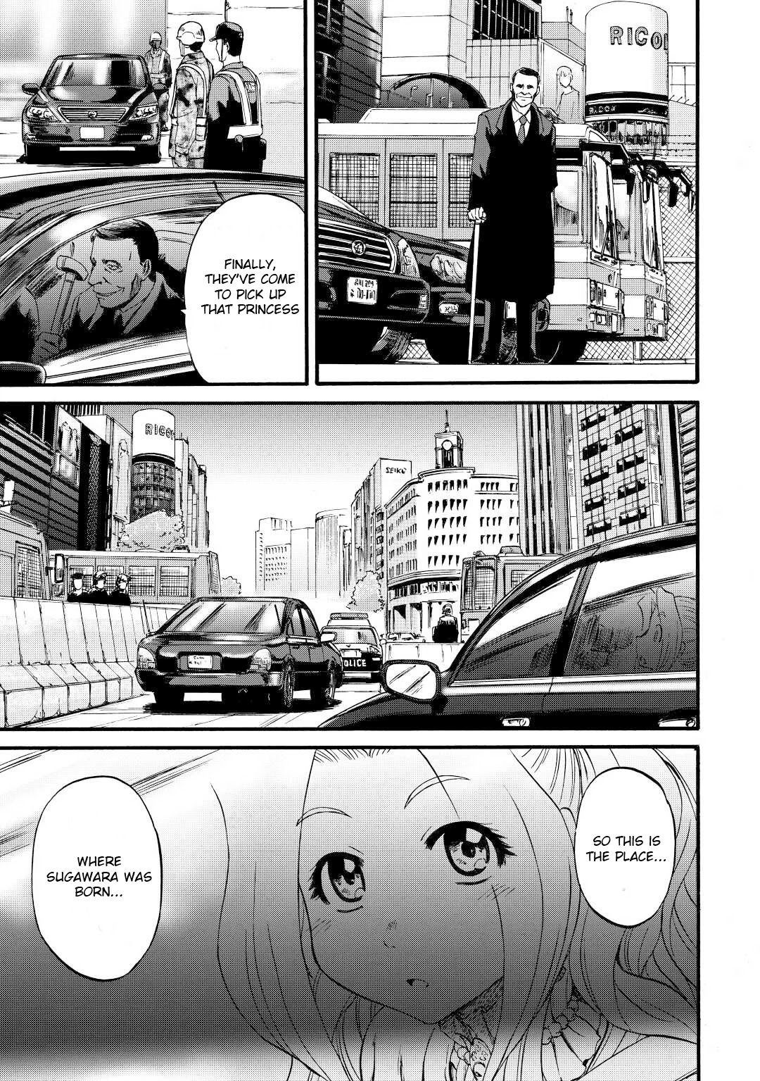 Gate - Jietai Kare no Chi nite, Kaku Tatakeri chapter 110 page 21