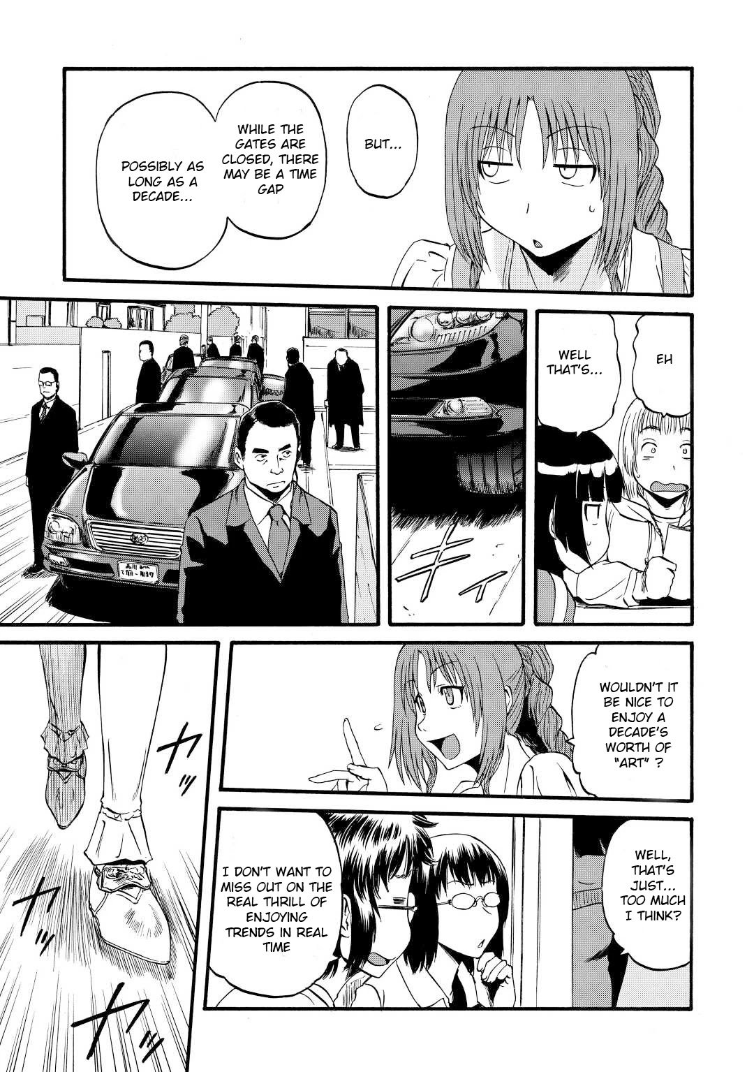 Gate - Jietai Kare no Chi nite, Kaku Tatakeri chapter 110 page 25