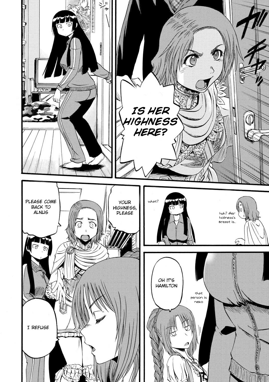 Gate - Jietai Kare no Chi nite, Kaku Tatakeri chapter 110 page 26