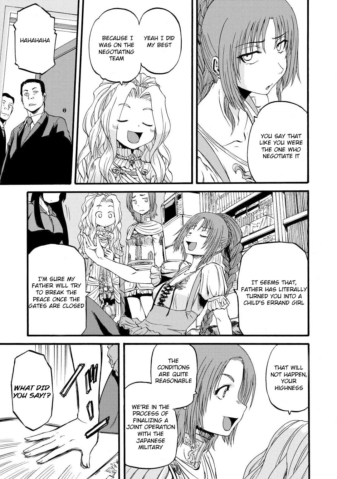 Gate - Jietai Kare no Chi nite, Kaku Tatakeri chapter 110 page 29