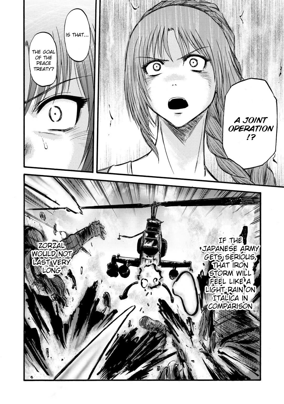 Gate - Jietai Kare no Chi nite, Kaku Tatakeri chapter 110 page 30