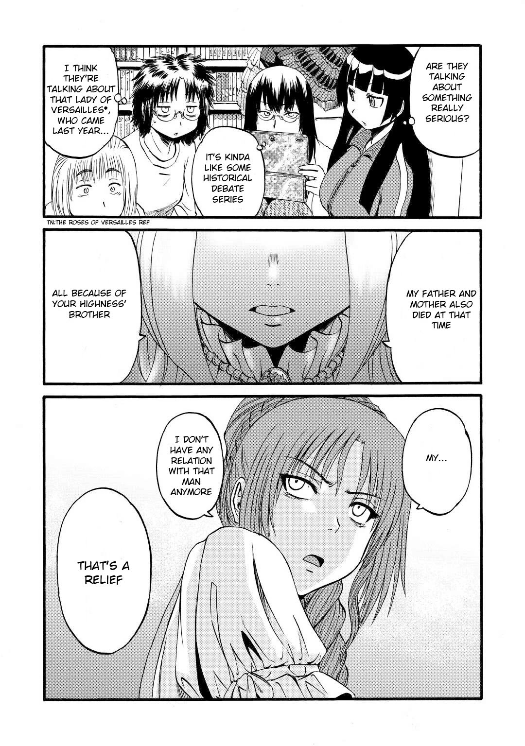 Gate - Jietai Kare no Chi nite, Kaku Tatakeri chapter 110 page 37