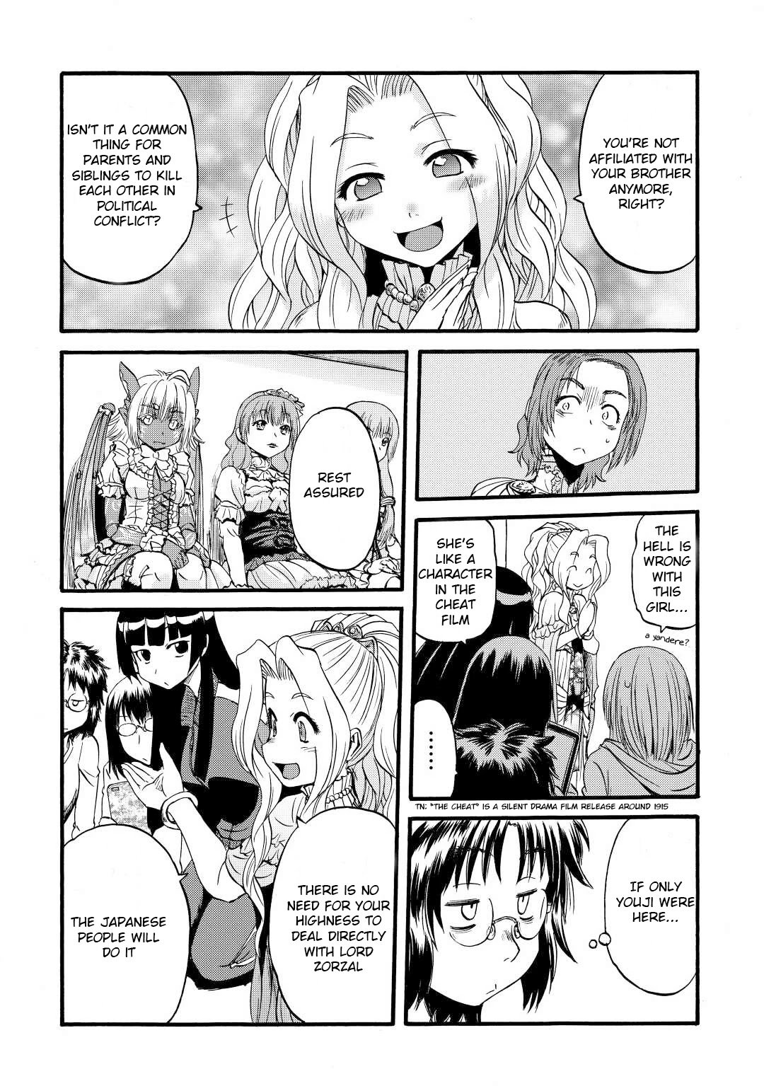 Gate - Jietai Kare no Chi nite, Kaku Tatakeri chapter 110 page 40