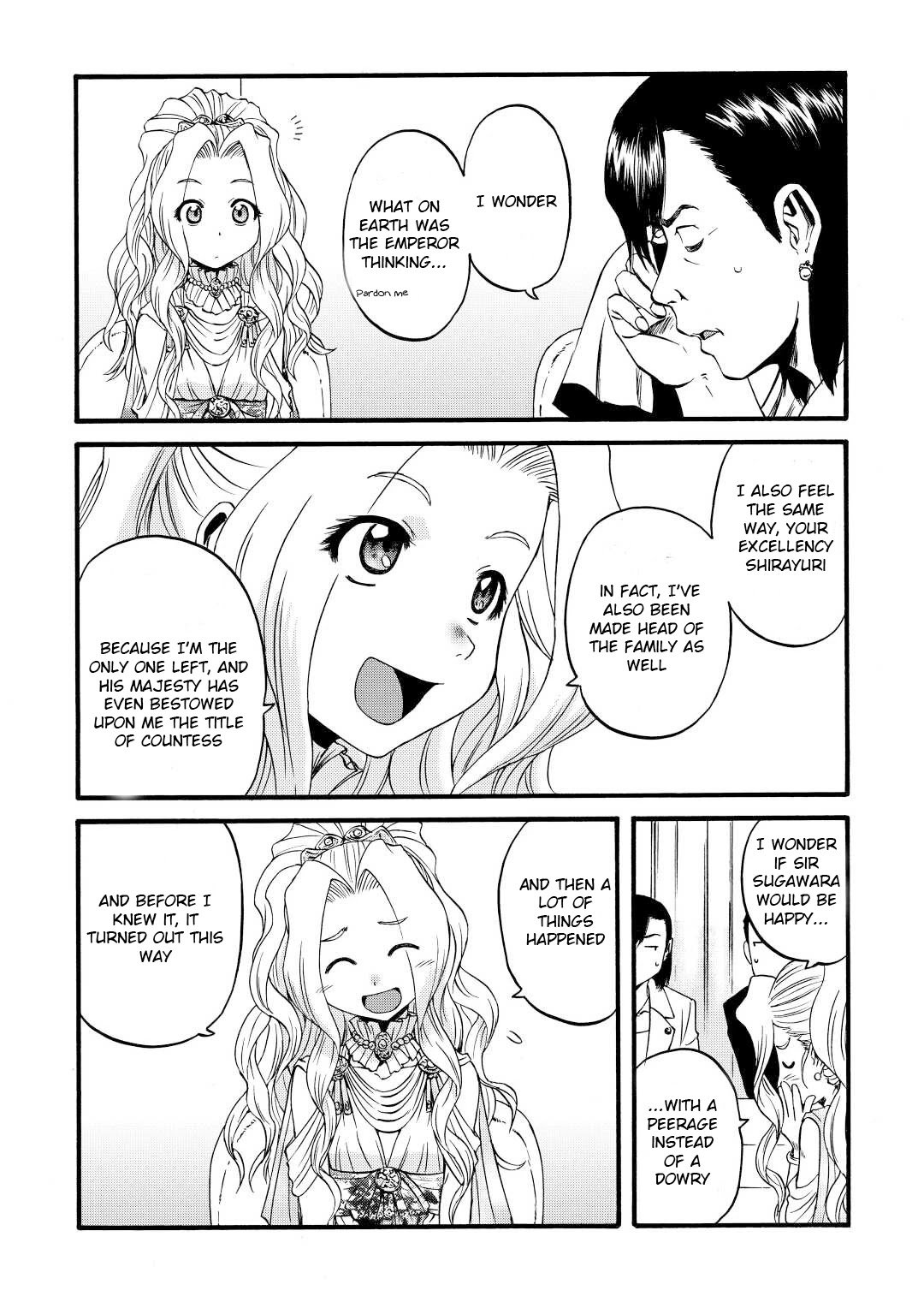 Gate - Jietai Kare no Chi nite, Kaku Tatakeri chapter 110 page 7