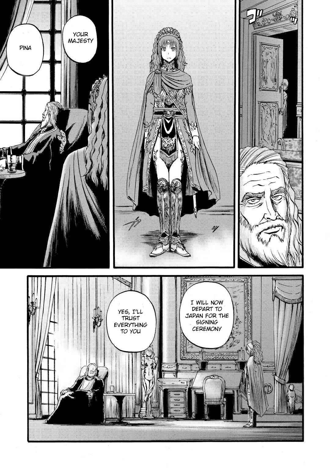 Gate - Jietai Kare no Chi nite, Kaku Tatakeri chapter 111 page 11