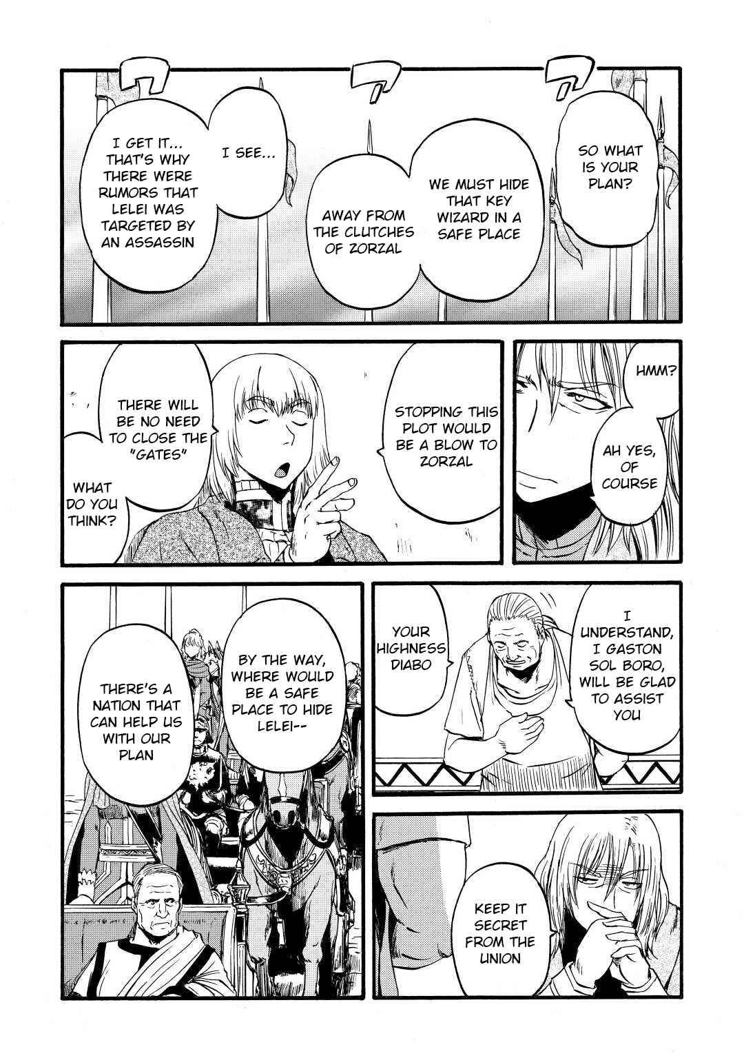 Gate - Jietai Kare no Chi nite, Kaku Tatakeri chapter 111 page 26