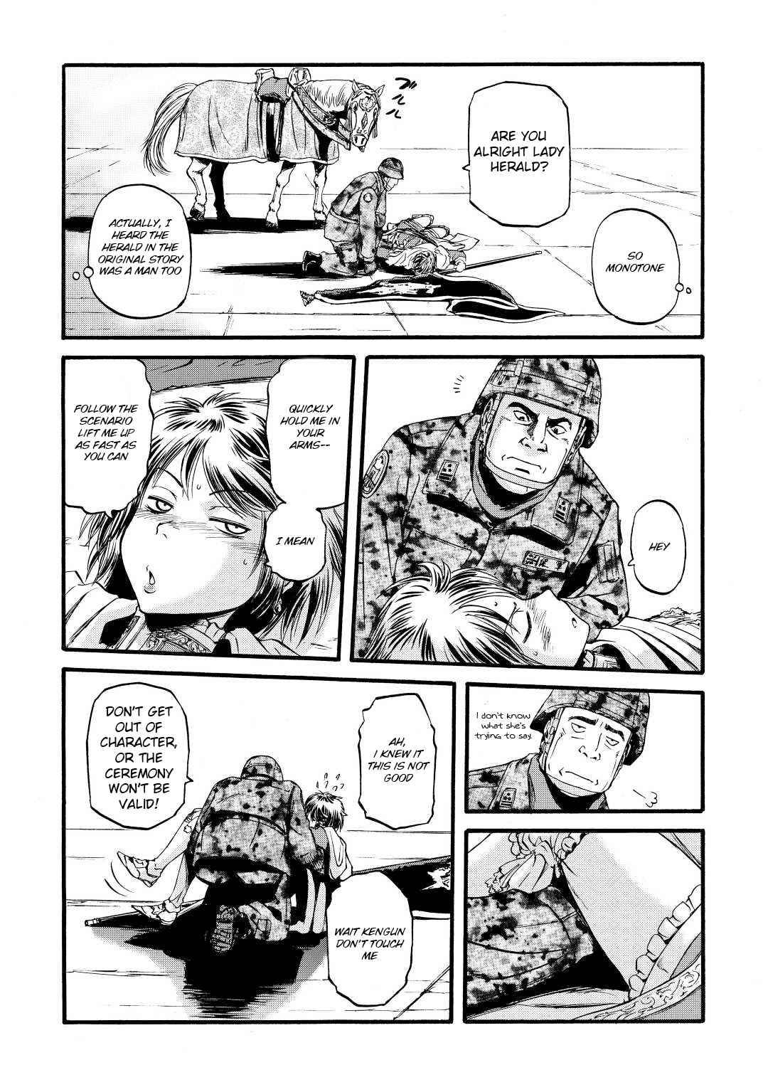 Gate - Jietai Kare no Chi nite, Kaku Tatakeri chapter 111 page 31