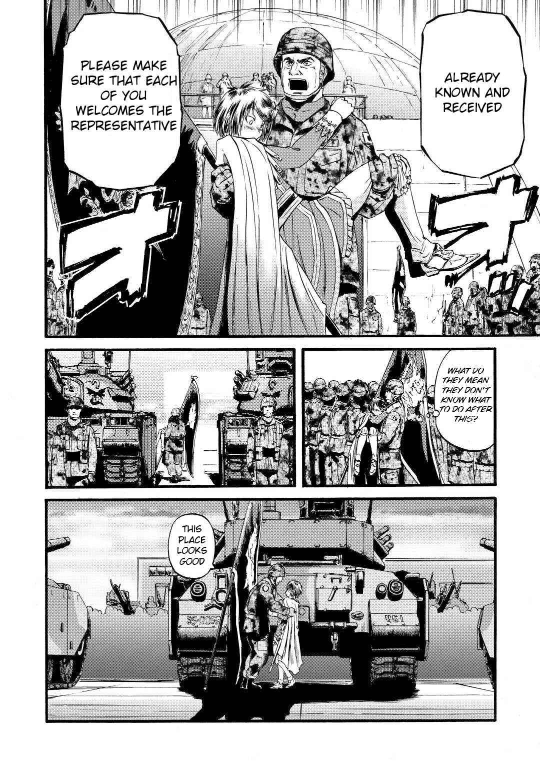 Gate - Jietai Kare no Chi nite, Kaku Tatakeri chapter 111 page 32