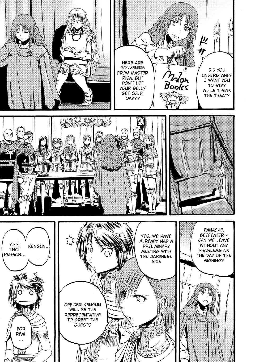 Gate - Jietai Kare no Chi nite, Kaku Tatakeri chapter 111 page 7