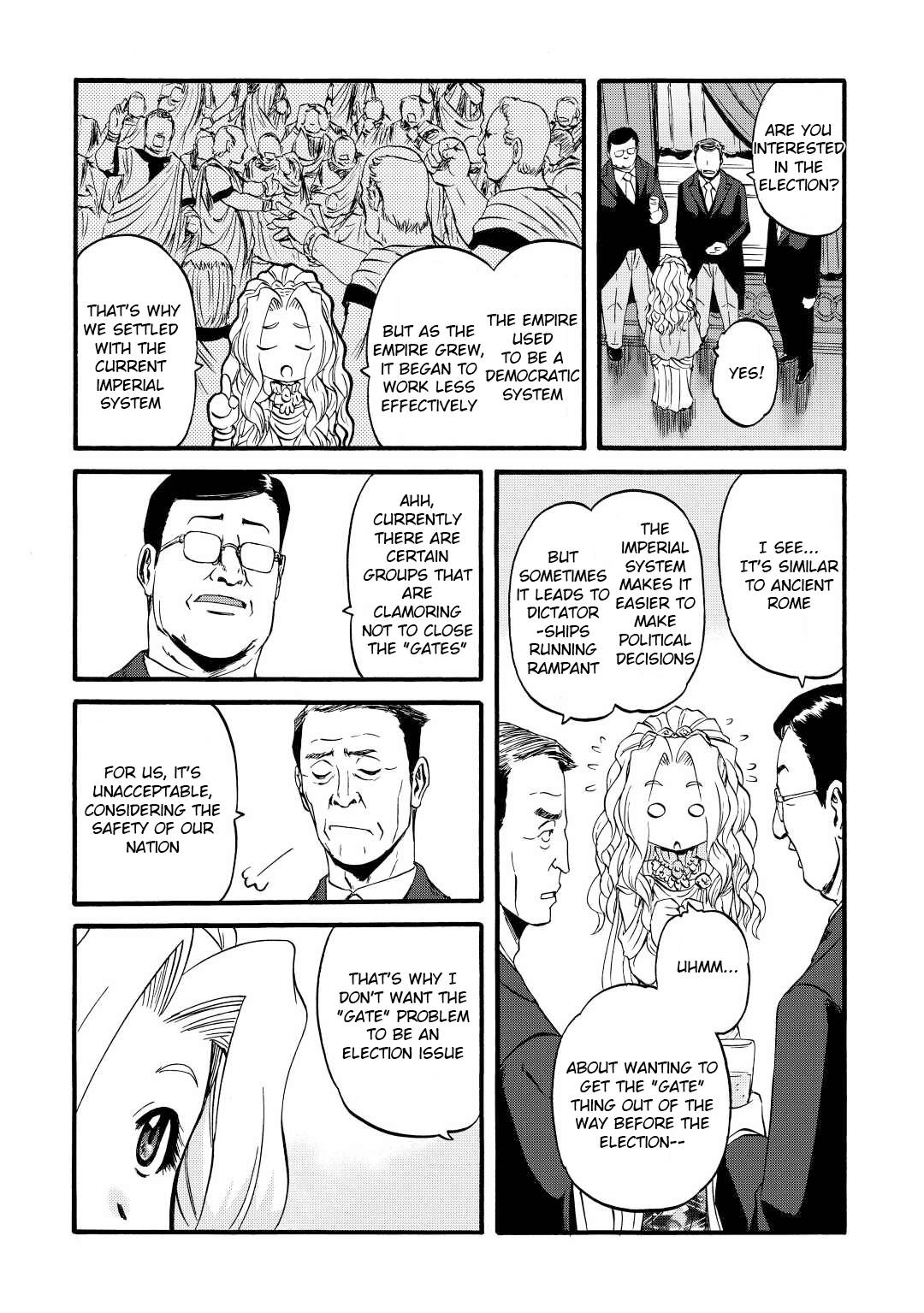 Gate - Jietai Kare no Chi nite, Kaku Tatakeri chapter 112 page 16