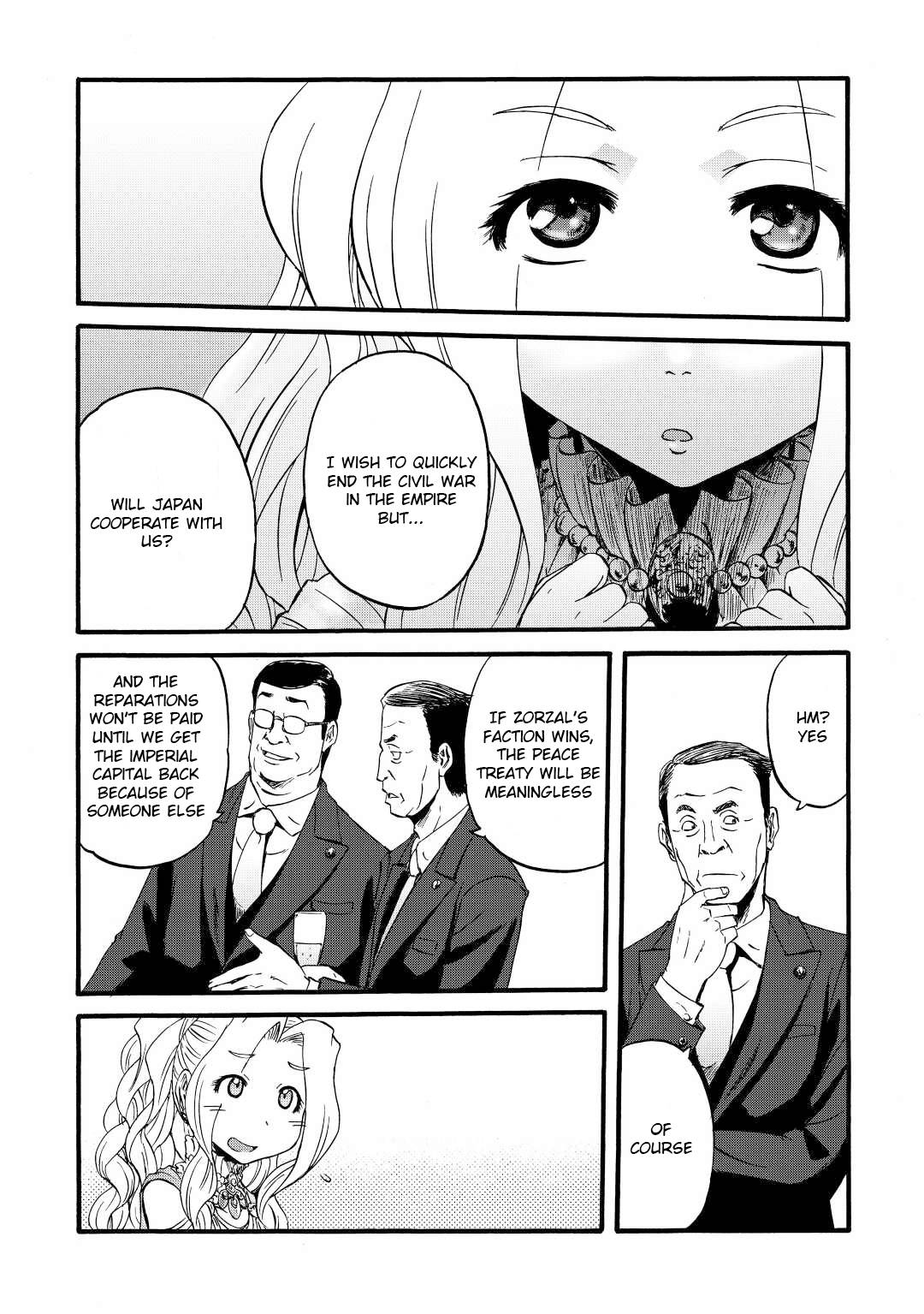 Gate - Jietai Kare no Chi nite, Kaku Tatakeri chapter 112 page 18