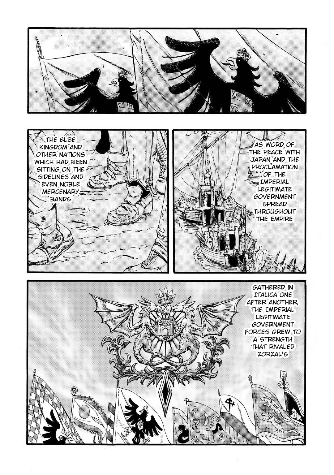 Gate - Jietai Kare no Chi nite, Kaku Tatakeri chapter 112 page 30