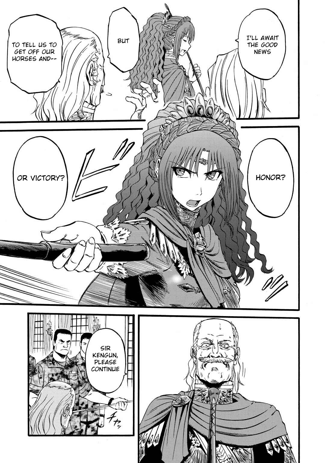 Gate - Jietai Kare no Chi nite, Kaku Tatakeri chapter 113 page 13