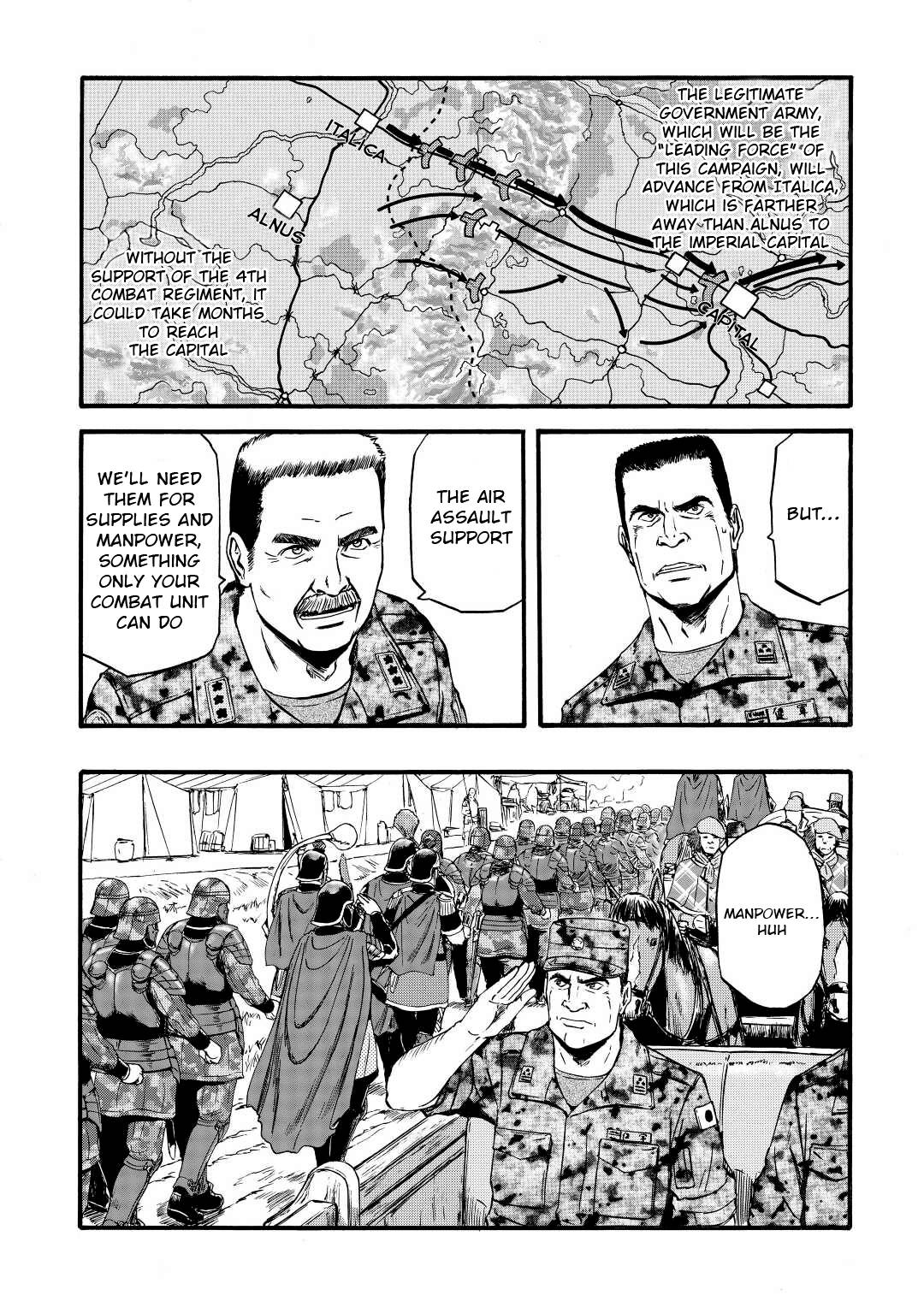 Gate - Jietai Kare no Chi nite, Kaku Tatakeri chapter 113 page 5