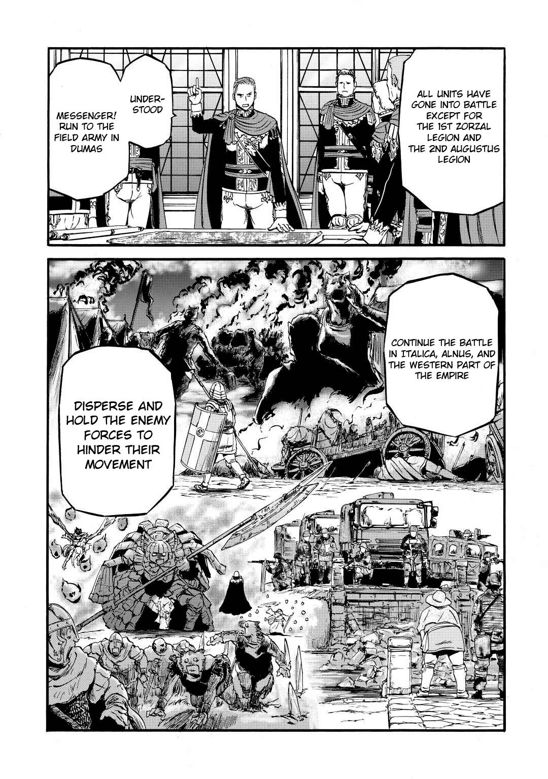 Gate - Jietai Kare no Chi nite, Kaku Tatakeri chapter 114 page 10