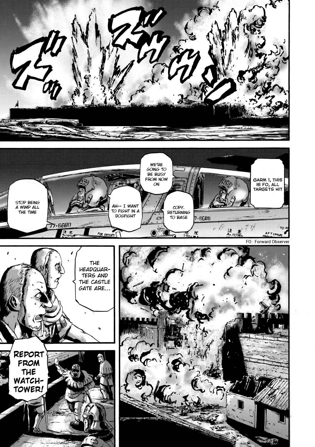 Gate - Jietai Kare no Chi nite, Kaku Tatakeri chapter 115 page 11