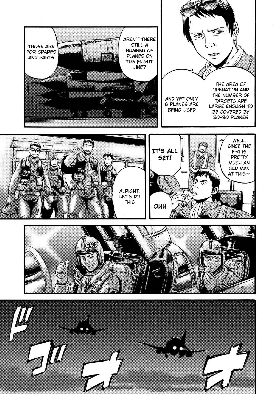 Gate - Jietai Kare no Chi nite, Kaku Tatakeri chapter 115 page 15