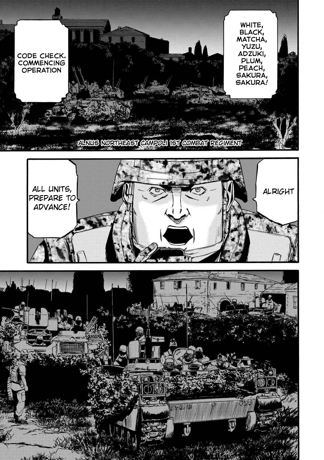 Gate - Jietai Kare no Chi nite, Kaku Tatakeri chapter 115 page 7