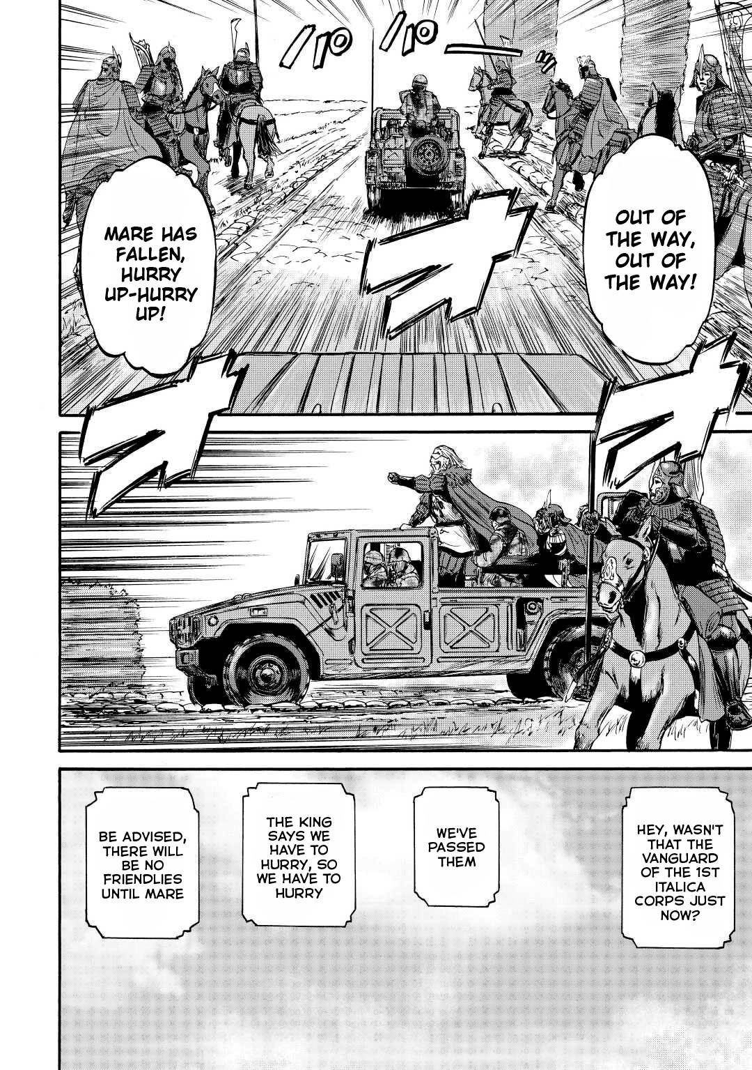 Gate - Jietai Kare no Chi nite, Kaku Tatakeri chapter 117 page 21