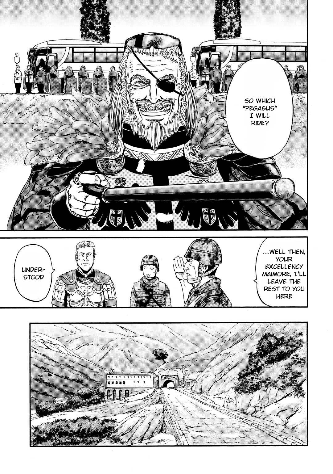 Gate - Jietai Kare no Chi nite, Kaku Tatakeri chapter 117 page 24