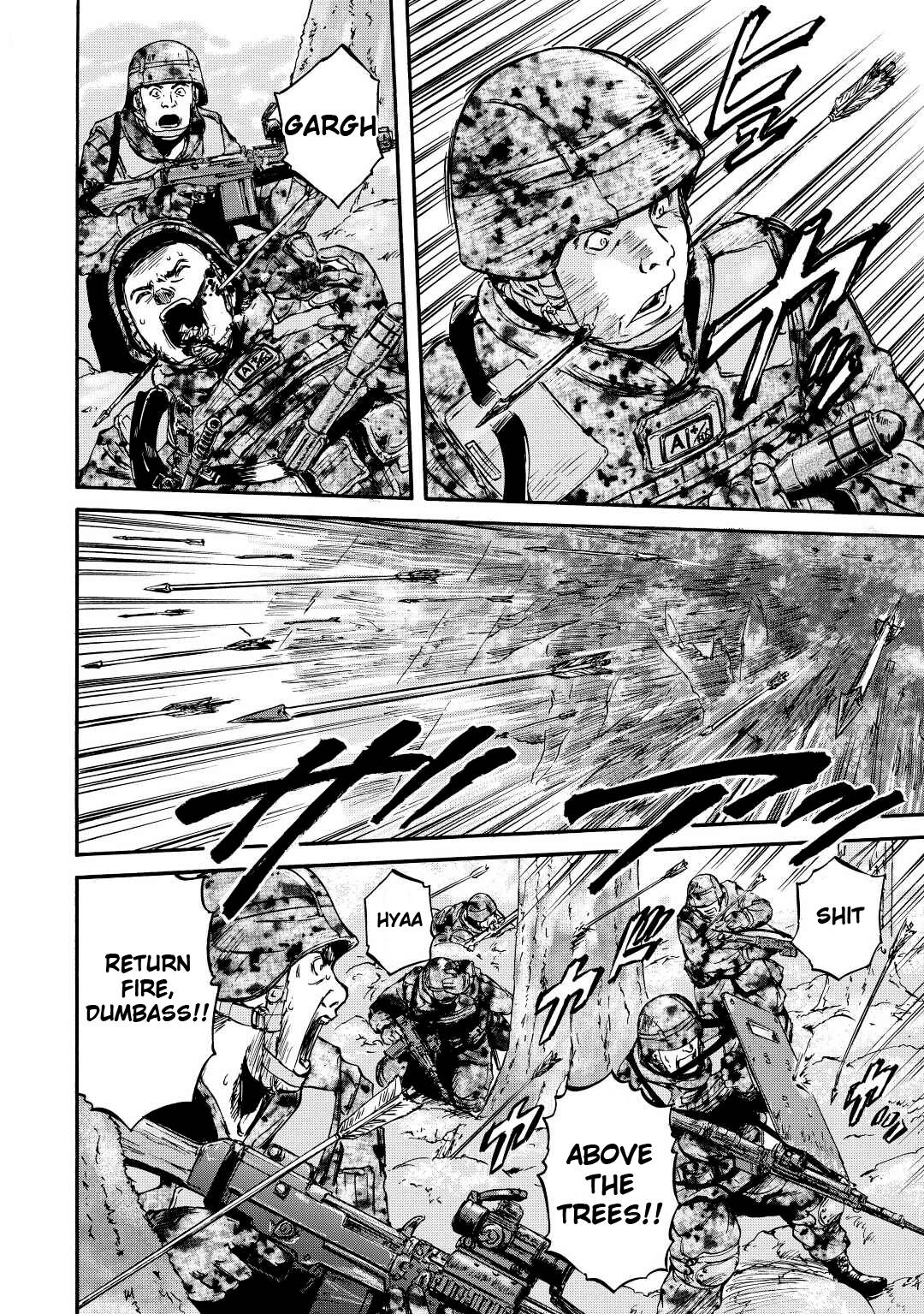 Gate - Jietai Kare no Chi nite, Kaku Tatakeri chapter 118 page 24