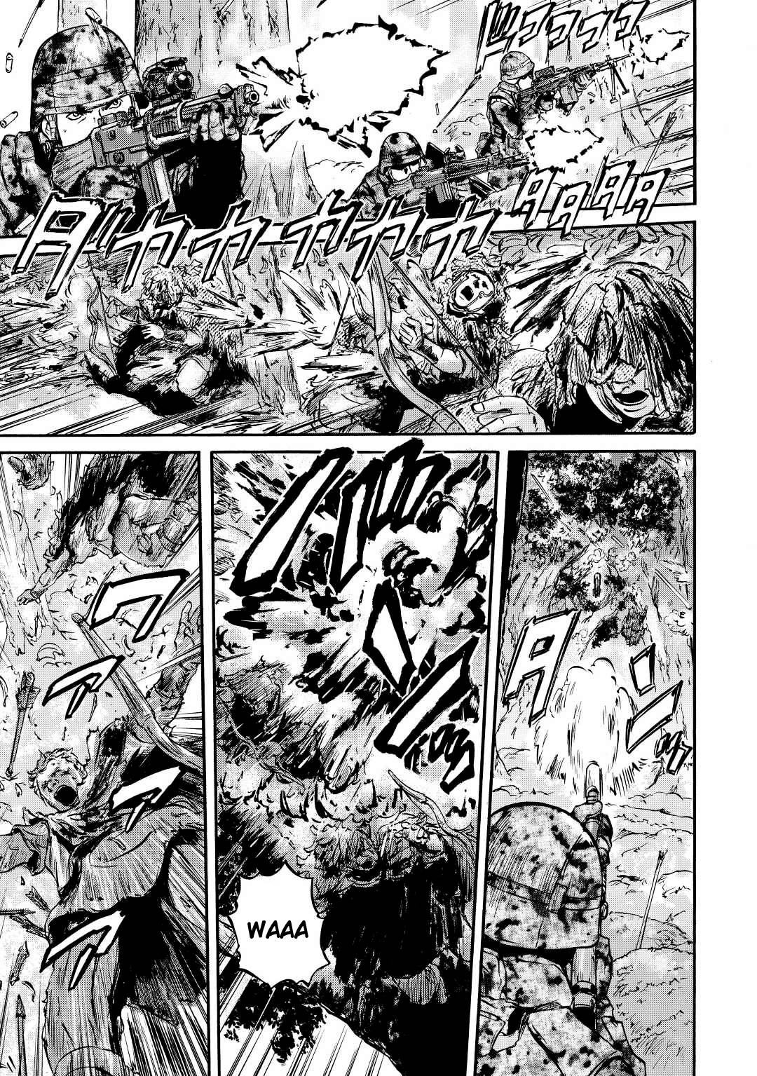 Gate - Jietai Kare no Chi nite, Kaku Tatakeri chapter 118 page 25