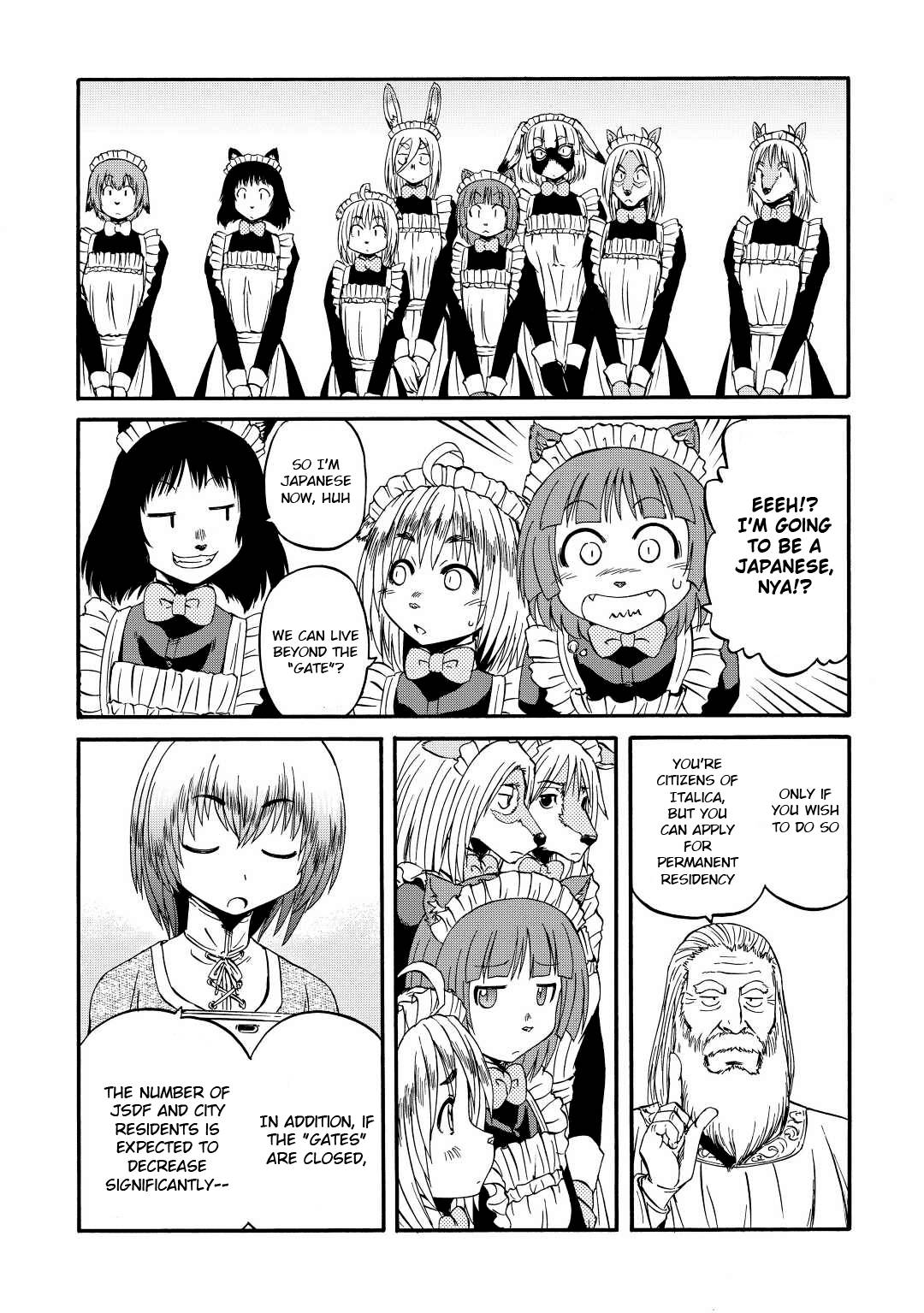 Gate - Jietai Kare no Chi nite, Kaku Tatakeri chapter 118 page 8