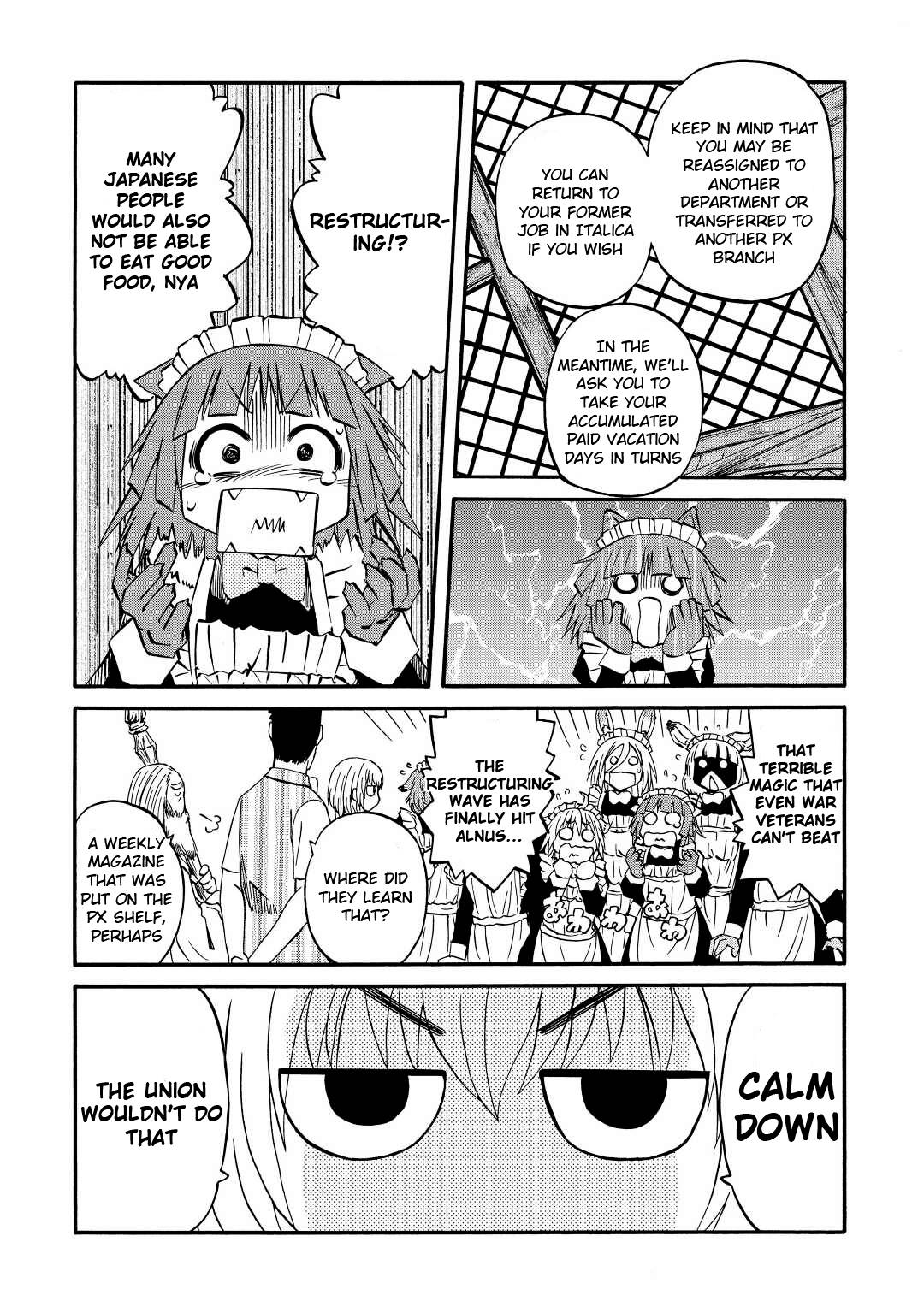 Gate - Jietai Kare no Chi nite, Kaku Tatakeri chapter 118 page 9