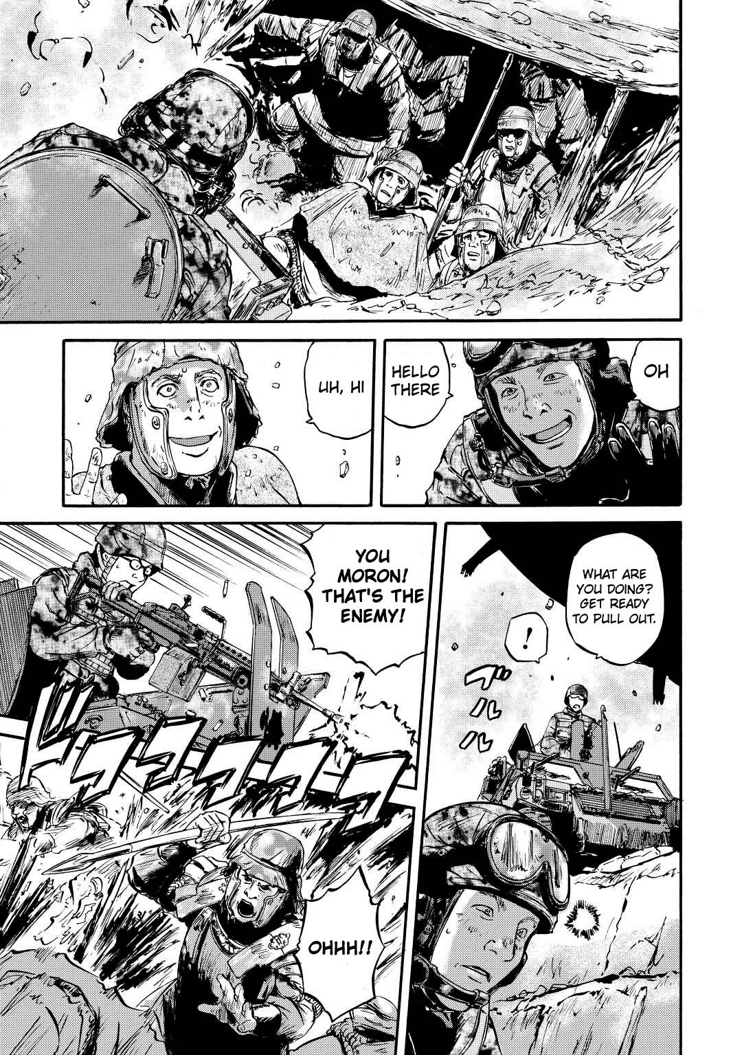 Gate - Jietai Kare no Chi nite, Kaku Tatakeri chapter 119 page 19